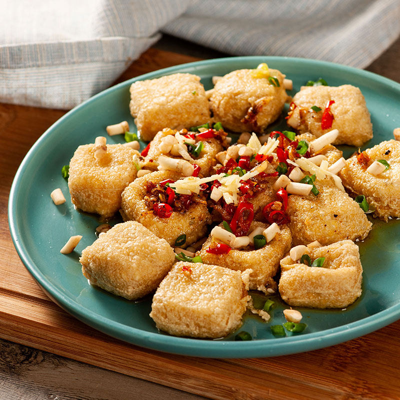 云南省石屏特产包浆豆腐爆浆小豆腐