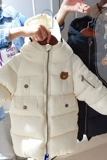 Демисезонная детская куртка подходит для мужчин и женщин, пуховик с пухом, увеличенная толщина