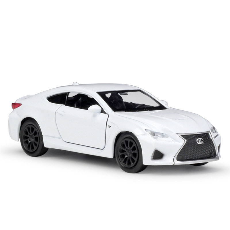 Wellie Willie 1: 34-36LEXUS RC F simulyatsiya qotishma avtomobil modeli orqa kuch avtomobili