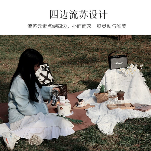 Брендовое дорожное портативное хлопковое ретро одеяло, пляжная палатка для кемпинга, накидка, увеличенная толщина