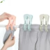 Clip sấy nhựa lớn Quần áo gia dụng đa năng Clip chống gió Sáng tạo kẹp khô hai răng - Hệ thống giá giặt Hệ thống giá giặt