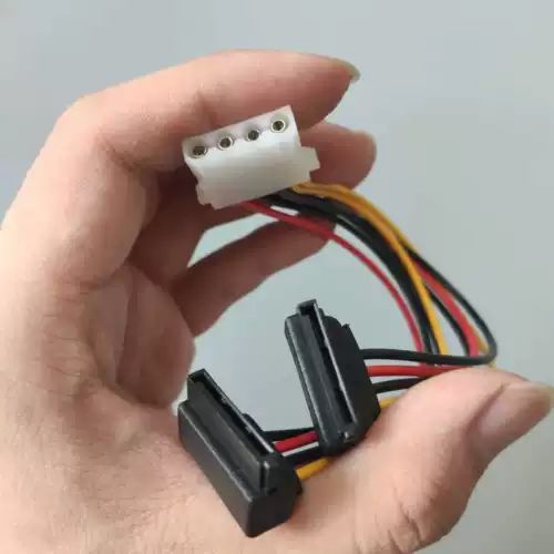 Кабель питания SATA большой кабель питания 4PIN одна точка два компьютера жесткий диск