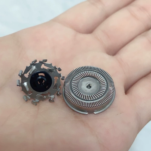 Электрический бритвенный нож нож сетка с сетевой крышкой вращающейся круглой скребки скребков скребков скребков.