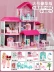 phù hợp với Pui Ling Barbie công chúa Castle Nhà thiếu nhi của cô gái chơi nhà đồ chơi sinh nhật nhà nhà món quà Đồ chơi búp bê