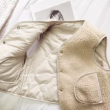 Демисезонный удерживающий тепло жилет, в корейском стиле, увеличенная толщина