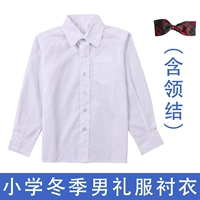 Маленькая мужская зимняя подарочная рубашка (включая галстук)