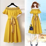 Váy một vai 2019 phổ biến mùa hè kiểu Pháp retro Yamamoto yêu đầu tiên váy voan siêu gợi cảm - Sản phẩm HOT