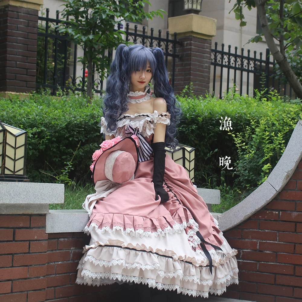 Космонд Черный диакон COS Чарльз Женское Познавая птицу COS Соус COSPLAY Аниме