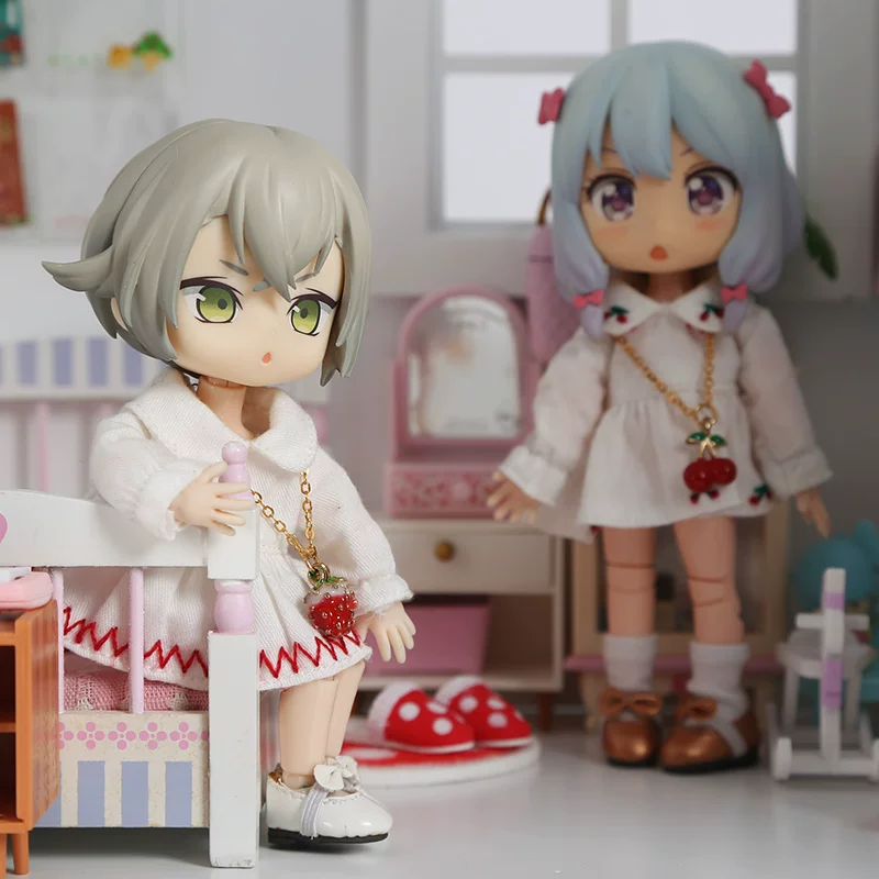 Платье OB11 Глупая юбка 12 баллов кукла BJD одежда для тела Beautiful pork мини салон GSC