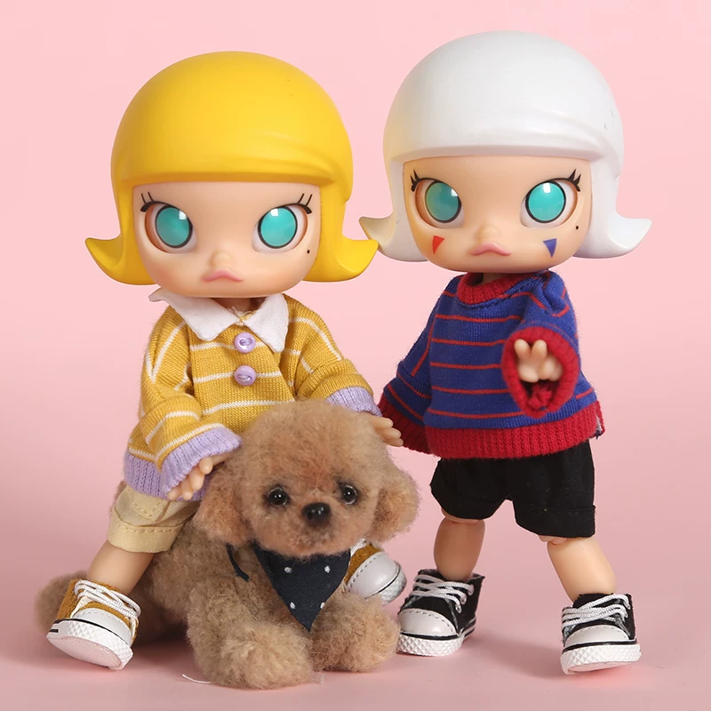 OB11 детский свитер 8 точек и 12 точек куклы BJD тело ГСК круг Molly малышка головка