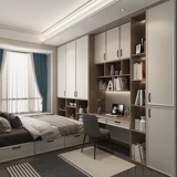 Pipiano Custom Tatami Furniture Simple Wardreobe Custom Bay Window Шкаф небольшая спальня детская комната на рисовой кровать