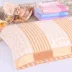 Khăn gối đơn giản Cotton Bắc Âu đơn đôi Khăn bông gối đơn tăng bông dày hai một - Khăn gối