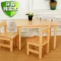 Bàn học cho bé Bàn ghế gỗ cho trẻ em - Phòng trẻ em / Bàn ghế bàn học đôi cho bé