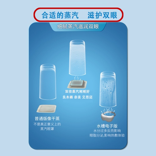 Дешевая большая миска с огнем длинная 45 ° C Паровая маска для глаз