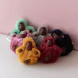 Kipling Kaipin Mini Mini Short -Арм -плюшевая обезьяна орангутан