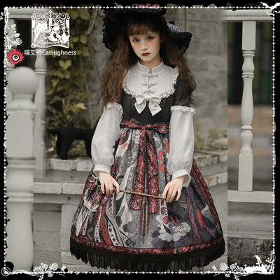 taobao agent Genuine dress, halloween, Lolita style, Lolita OP