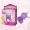 Disney Simulation Children Cosmetics Ring Lip Gloss Baby House Đồ chơi cho trẻ em Lip Balm - Khác