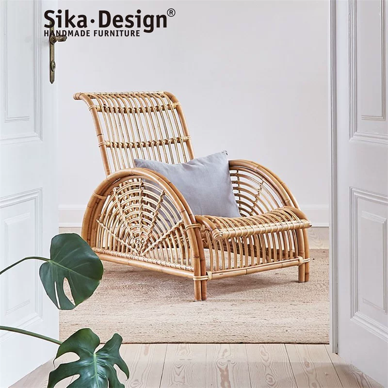 Данска́й ручной работы стул из ротанга Sikadesign, дизайнерский стул Paris Chair