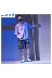 Quần yếm nam nam 2019 áo thun nam ngắn tay phiên bản Hàn Quốc xu hướng giải trí thể thao mùa hè thương hiệu quần áo nam - Bộ đồ quần vải nam Bộ đồ
