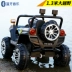 Xe điện trẻ em bốn bánh xe off-road Xe bốn bánh đồ chơi điều khiển từ xa xe có thể ngồi người bé với xe đẩy đôi đu - Con lăn trượt patinet / trẻ em