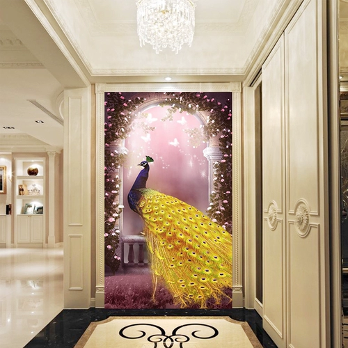 3D Трехмерная вертикальная версия вертикального коридора коридора