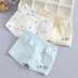 Đồ lót trẻ em trung niên, quần short nam, mùa hè, tươi, đồ lót bé trai, in góc phẳng, cotton bốn góc - Quần áo lót quần áo lót bé trai cao cấp Quần áo lót