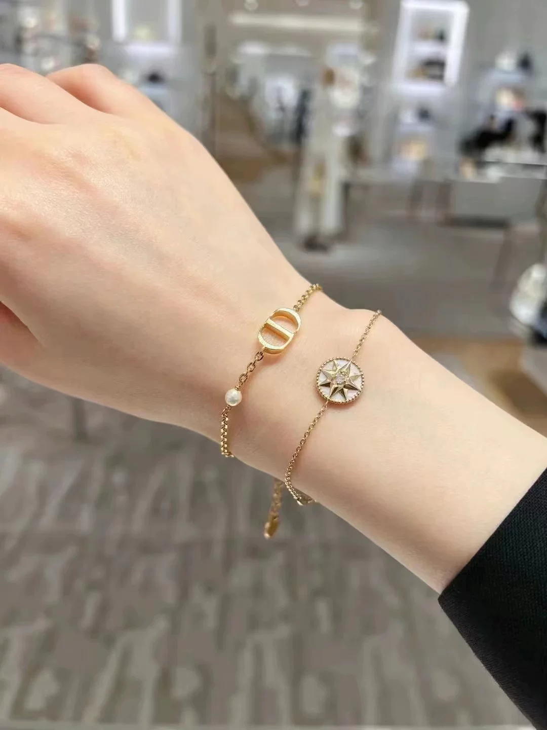 Dior, браслет с буквами на День Святого Валентина, подарочный браслет на день рождения