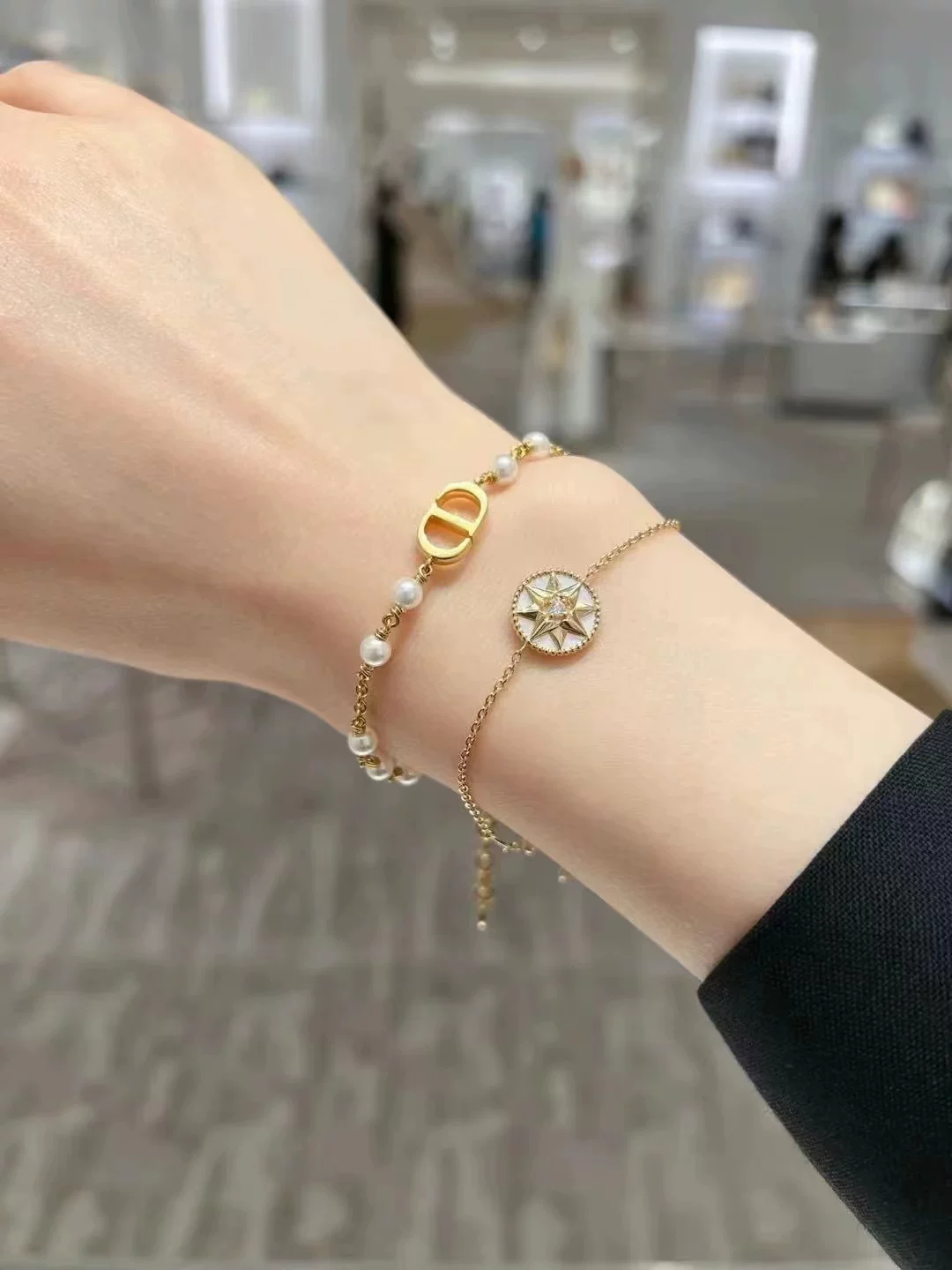 Dior, браслет с буквами на День Святого Валентина, подарочный браслет на день рождения