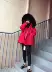 Chống mùa giải phóng mặt bằng Hàn Quốc Dongdaemun giữa chiều dài xuống áo khoác nữ lớn cổ áo lông thú quá khổ lỏng dày kích thước lớn Xuống áo khoác