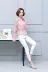 Quần áo nữ thu đông 2018 mới phiên bản Hàn Quốc của áo sơ mi ren chạm đáy áo sơ mi voan tay dài mùa thu quần áo nữ
