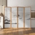 vach trang tri Màn hình phân vùng màn hình kiểu Trung Quốc mới tùy chỉnh 
            khối phòng ngủ lối vào nhà hiên nhà đơn giản hiện đại bằng gỗ rắn gấp màn hình gấp di động vach ngan dep Màn hình / Cửa sổ