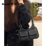 Джинсовый шоппер, сумка на одно плечо, коллекция 2022