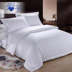 Năm sao khách sạn khách sạn bộ đồ giường đặc biệt bán buôn bông dày cotton màu trắng tinh khiết satin quilt cover Quilt Covers