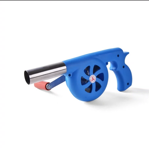 Ручная портативная пистолетная пистолета -тип электрический барабан вентилятор барбекю Специальная батарея для волос на волоса