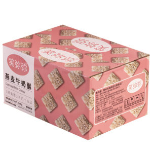 笑弥弥牛奶味巧克力燕麦酥麦片麦酥饼