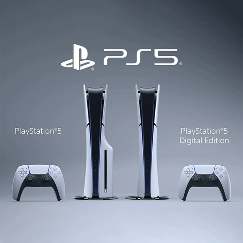 Бесплатная ставка новая Sony PS5 Slim Light -Light Game Console выпущена бесплатная доставка SF