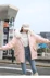 Áo khoác lửng nữ màu xanh hoàng gia ngắn 2019 mới streamer thật lông cáo cổ áo phiên bản Hàn Quốc của kiểu dáng lưới mỏng màu đỏ nóng bỏng - Xuống áo khoác