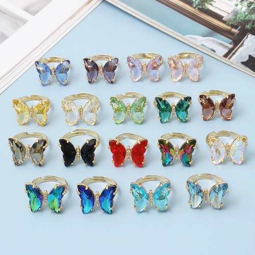 Tide, сиреневое модное небольшое дизайнерское кольцо, изысканный стиль, популярно в интернете