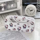 Японский милый пенал, вместительная и большая многослойная сумка для хранения для школьников