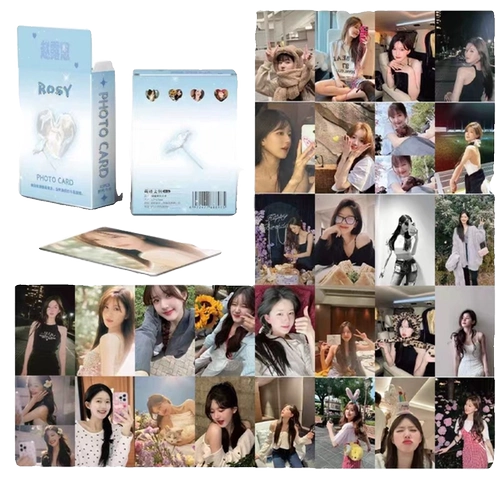 Rosy Zhao Lusi Laser Laser Card Zhao Luxi Sticker Yu Shuxin Bai Lu Jingying Lomo Star Card