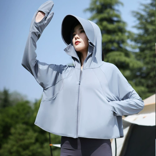 Шелковая летняя одежда для защиты от солнца, дышащий уличный тонкий солнцезащитный крем, электромобиль, куртка, УФ-защита