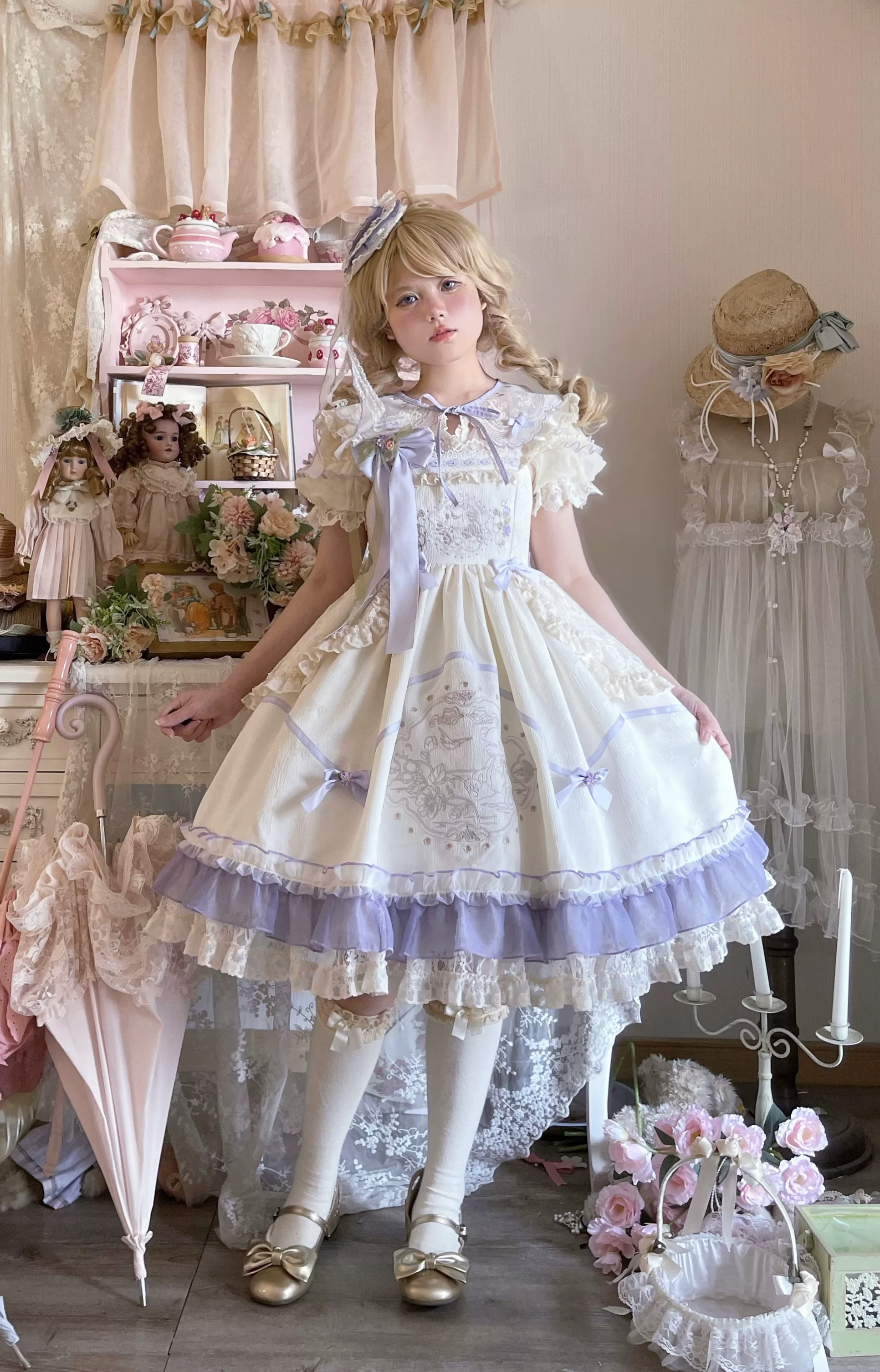 Подлинная кукла, платье, (Физика), стиль Lolita
