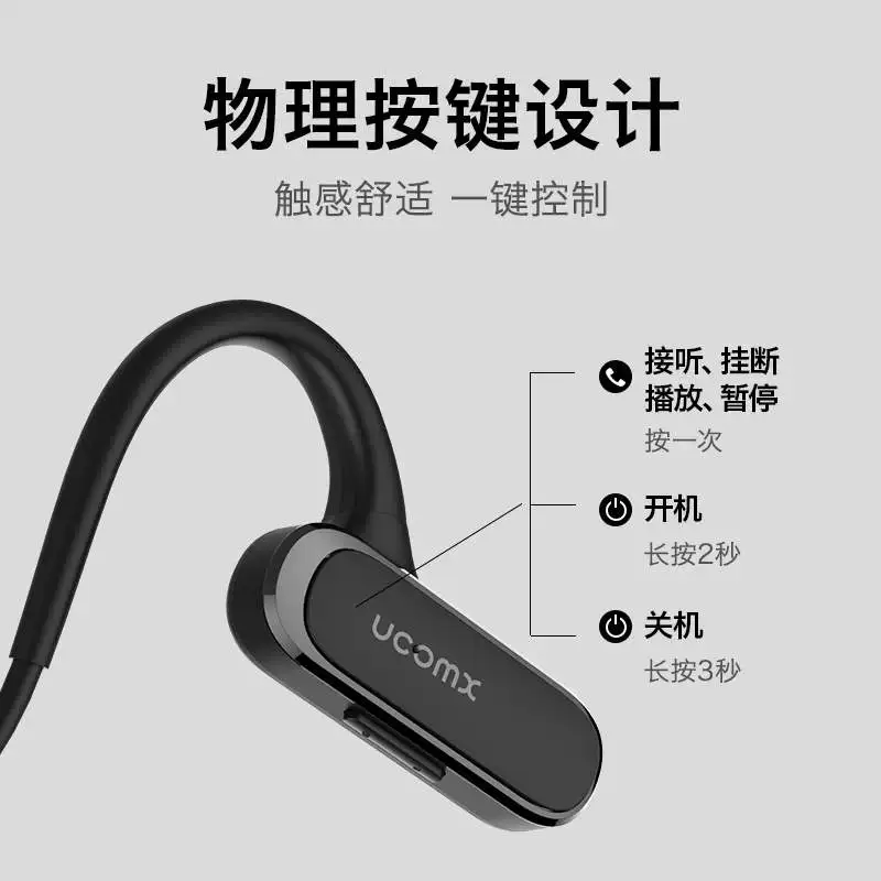 Китайские наушники Bluetooth UCOMX Airwings (G56) Bone -to -Chuan Dao заданы концепцией