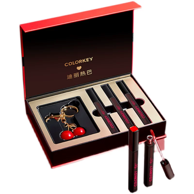 Colorkey, gift box, lip gloss, set, 6 pieces