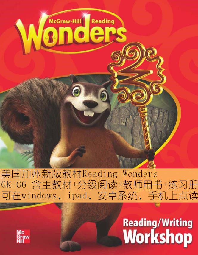 加州语文英语阅读写作Reading Wonders GK外教视频课65节下载 0-12岁 百度云网盘-天天素材网