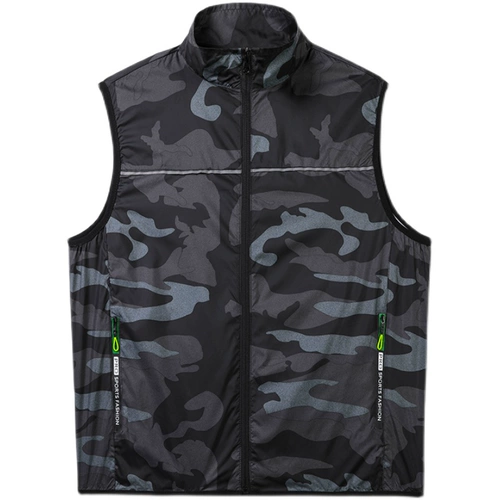 Летний вентилятор, охлаждающий жилет подходит для мужчин и женщин для работы, защита от солнца