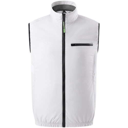 Летний вентилятор, охлаждающий жилет подходит для мужчин и женщин для работы, защита от солнца