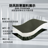 Зимний флисовый удерживающий тепло пуховик, куртка для работы, увеличенная толщина