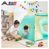 Уличная палатка в помещении, складной портативный замок для мальчиков и девочек, игровой домик
