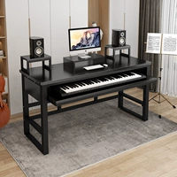 Электронный пианино Стол Light Luxury Упрощенная организация Workbench Shed Sware Tuing Table Music Production Table Midi88 Клавиатура стол